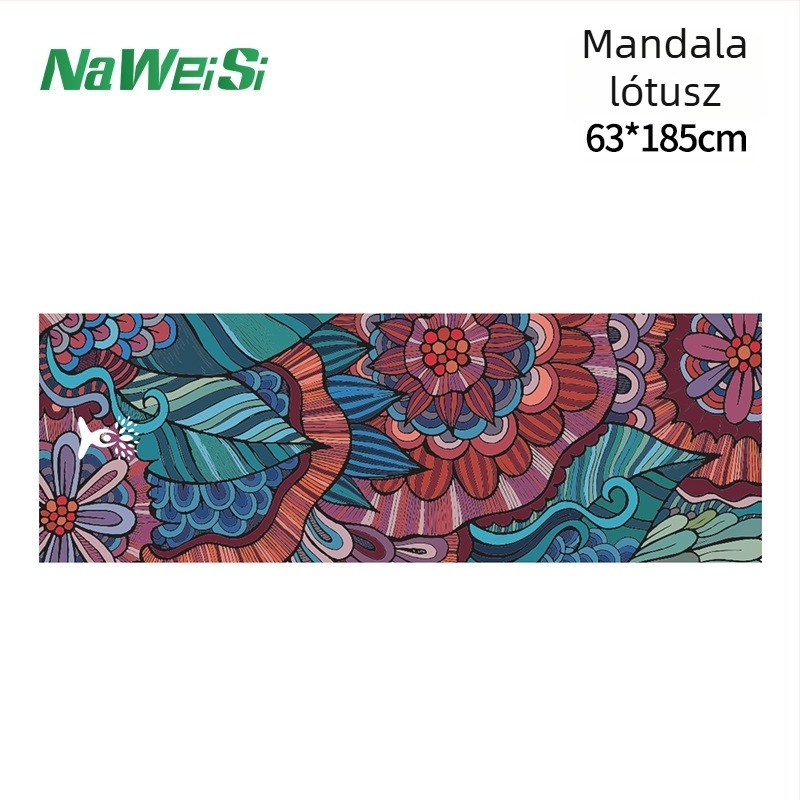 Jóga törölköző a matracra: csúszásmentes, nedvszívó, kétoldalas fleece, gyorsan szárad, géppel mosható