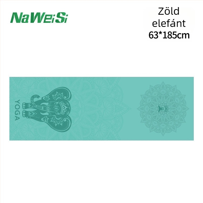 Jóga törölköző a matracra: csúszásmentes, nedvszívó, kétoldalas fleece, gyorsan szárad, géppel mosható