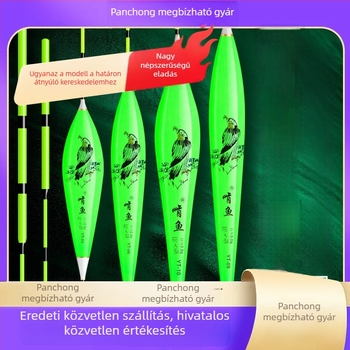 Vertikális sodrású horgászúszó - nano anyag, nagy érzékenység, vastagított kialakítás, modell 32889