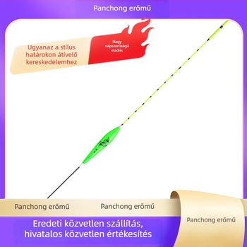 Vertikális sodrású horgászúszó - nano anyag, nagy érzékenység, vastagított kialakítás, modell 32889