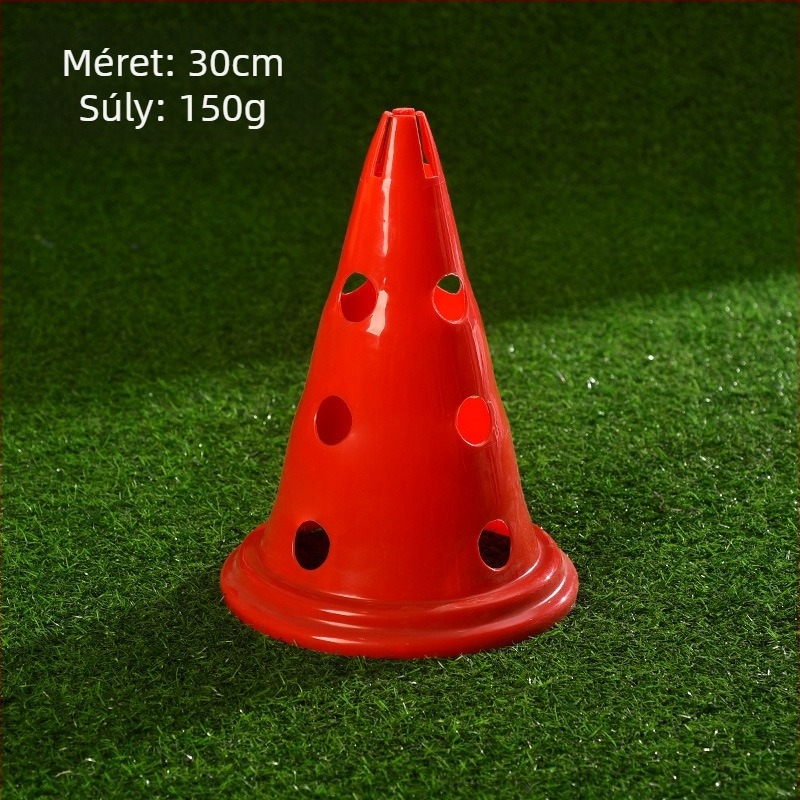 DXUAN Futball-edzés akadályok – PE anyag; edző segédeszközök; alkalmas futball-edzésekhez és fitnesz felszereléshez