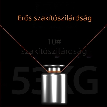 PE bevonattal ellátott Dyneema főzsinór, kopásálló, nagy szakítószilárdságú, tengeri horgászathoz, műcsalis és horgonyzott horgászathoz