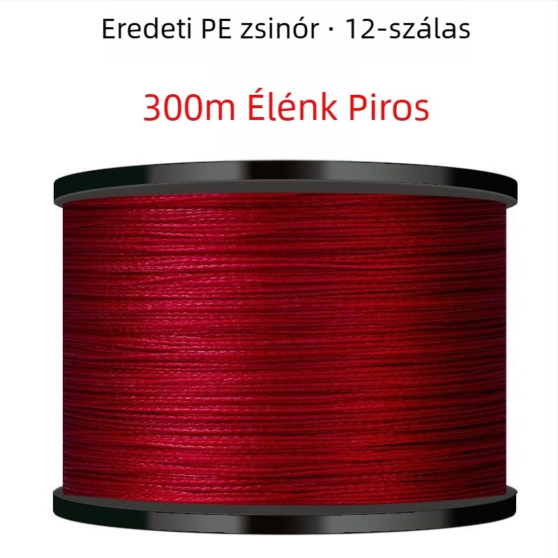 PE bevonattal ellátott Dyneema főzsinór, kopásálló, nagy szakítószilárdságú, tengeri horgászathoz, műcsalis és horgonyzott horgászathoz