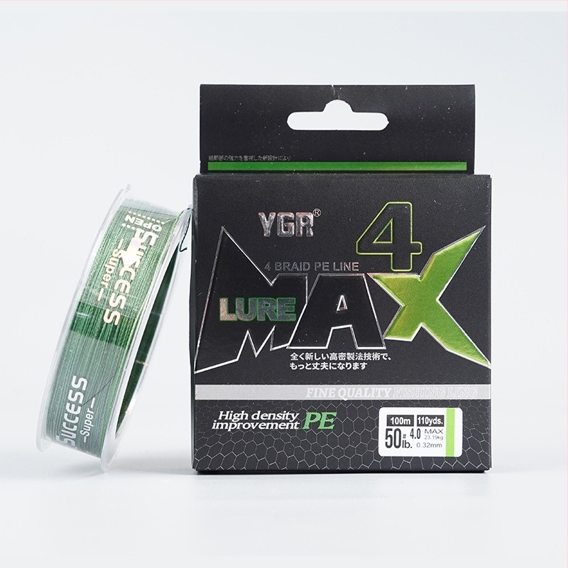 YGR X8 sodrott tengeri horgász fő zsinór, 8 szál, 100/150 m, PE