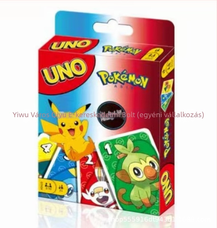 UNO Sanrio kártya társasjáték fém doboz verzióban (papír kártyák, 4–35 éveseknek, ideális vidámparki eseményekhez, szórakozás és puzzle)