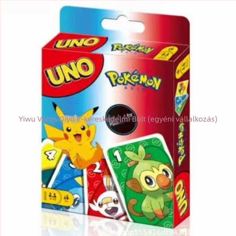 UNO Sanrio kártya társasjáték fém doboz verzióban (papír kártyák, 4–35 éveseknek, ideális vidámparki eseményekhez, szórakozás és puzzle)