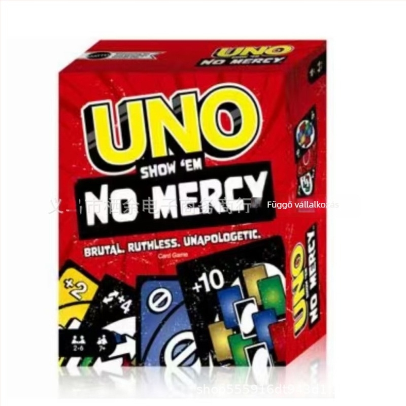 UNO Sanrio kártya társasjáték fém doboz verzióban (papír kártyák, 4–35 éveseknek, ideális vidámparki eseményekhez, szórakozás és puzzle)