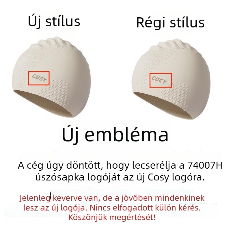 Szilikon úszósapka és úszószemüveg készlet felnőtteknek – vízálló, egyszínű mintázat, tartalmaz sapkát és szemüveget