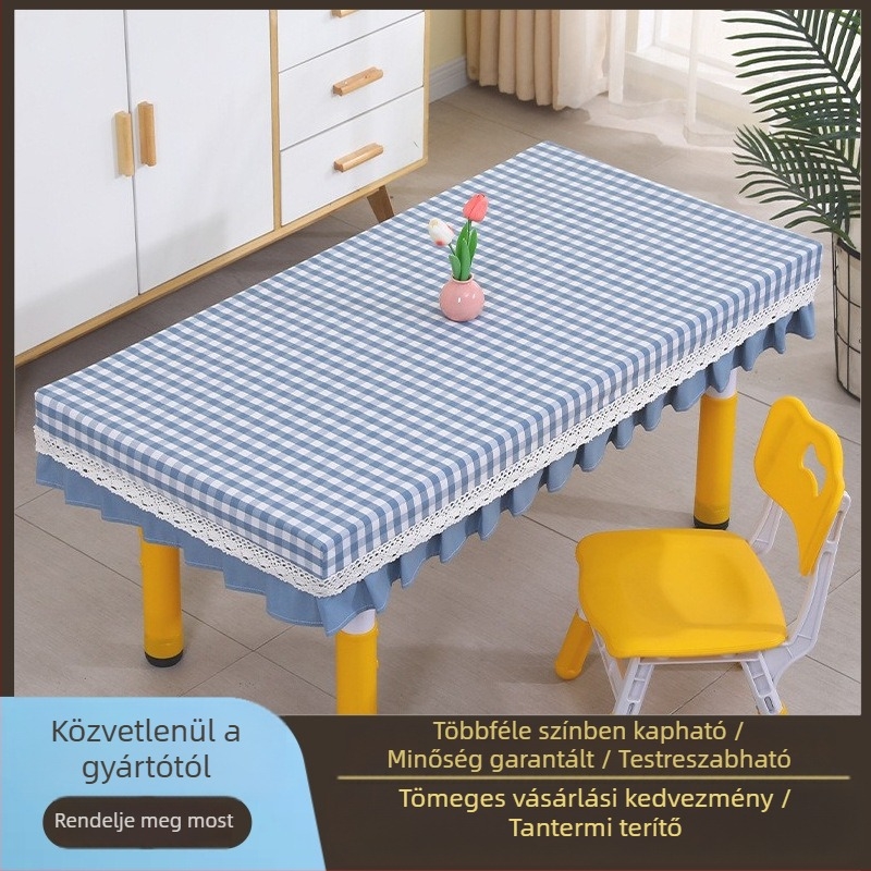 Gyerekeknek készült asztalterítő, vízálló és olajálló, óvoda- és iskolaasztalokhoz