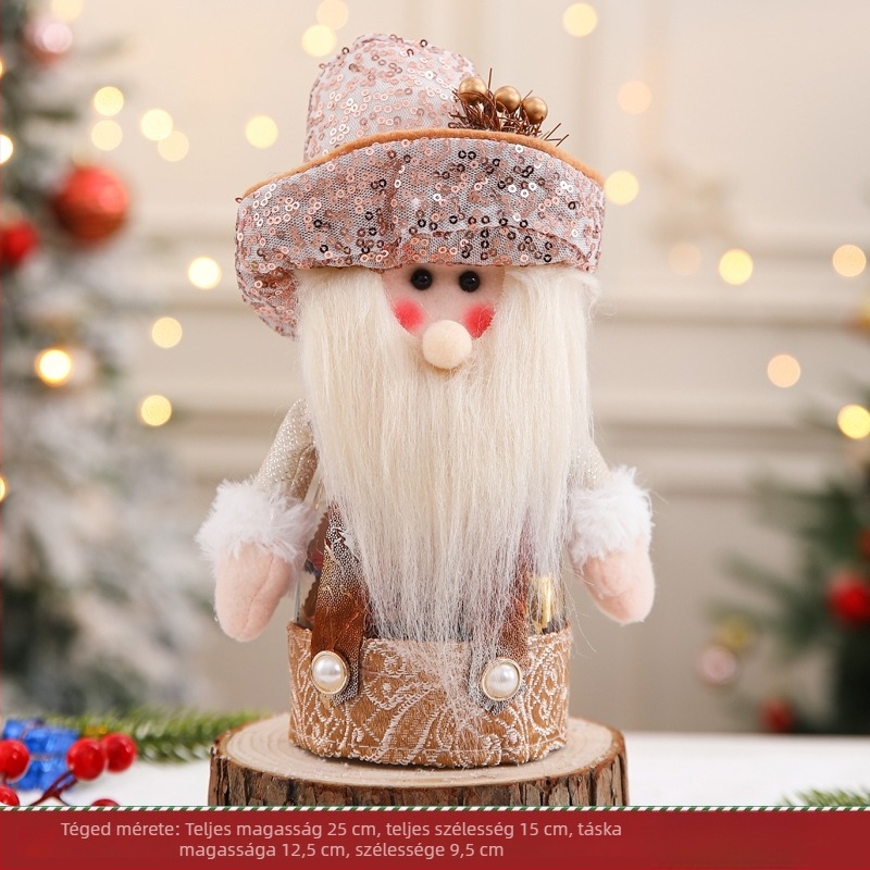 Melamin karácsonyi édesség kosár, kapacitás <100 ml, Beijing eredetű, lebomló, mikrohullámú sütő nem használható