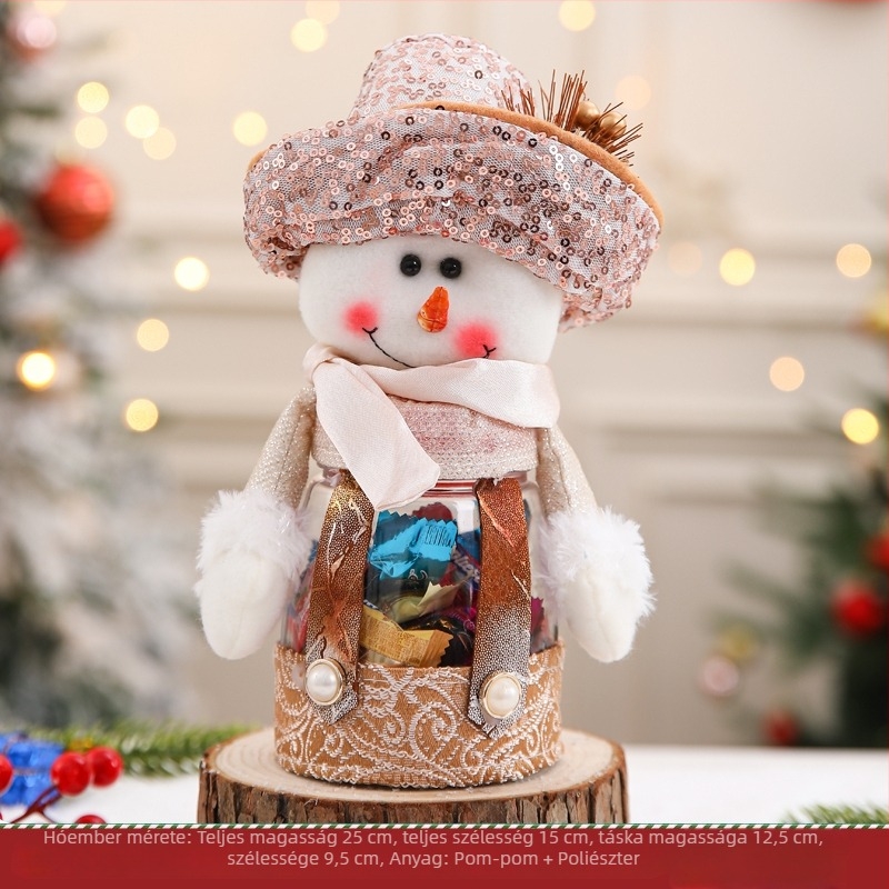 Melamin karácsonyi édesség kosár, kapacitás <100 ml, Beijing eredetű, lebomló, mikrohullámú sütő nem használható