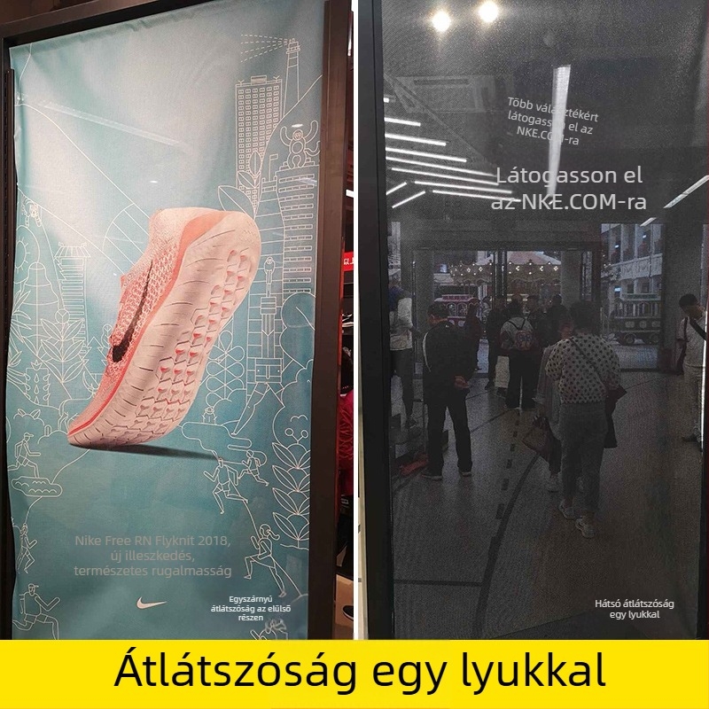 PVC fólia irodai üvegajtóhoz, öntapadós, modern minimalista stílus, egyszínű minta, testreszabható