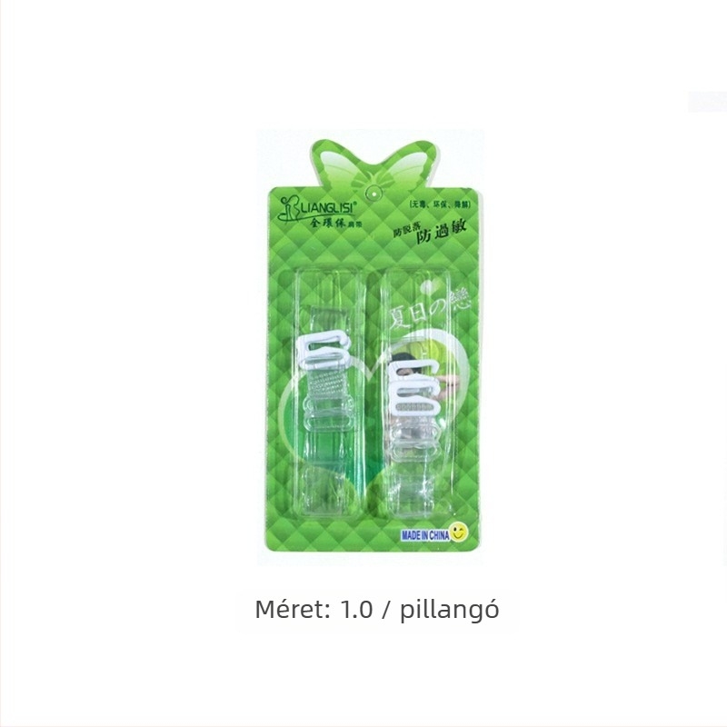 miss&hua Szilikon átlátszó melltartópánt — csúszásmentes, varrat nélküli