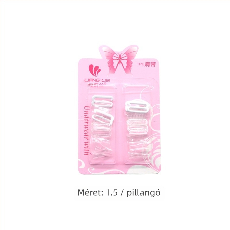 miss&hua Szilikon átlátszó melltartópánt — csúszásmentes, varrat nélküli