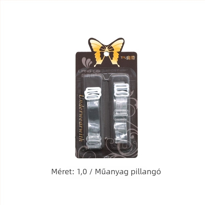 miss&hua Szilikon átlátszó melltartópánt — csúszásmentes, varrat nélküli