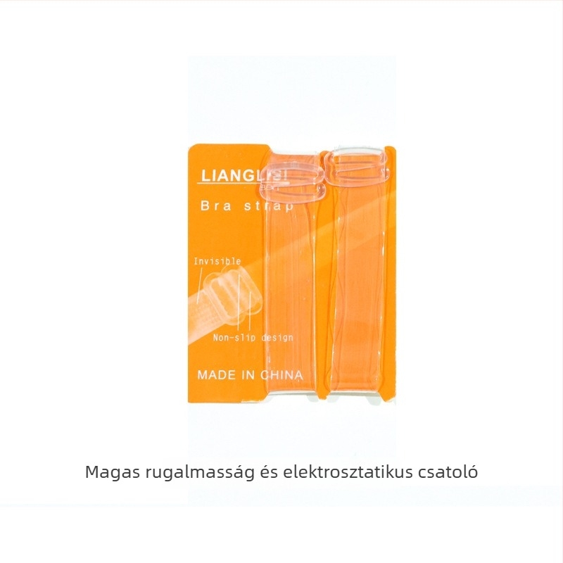 miss&hua Szilikon átlátszó melltartópánt — csúszásmentes, varrat nélküli