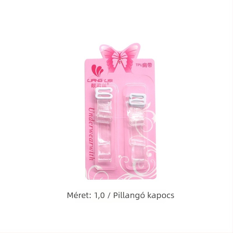 miss&hua Szilikon átlátszó melltartópánt — csúszásmentes, varrat nélküli