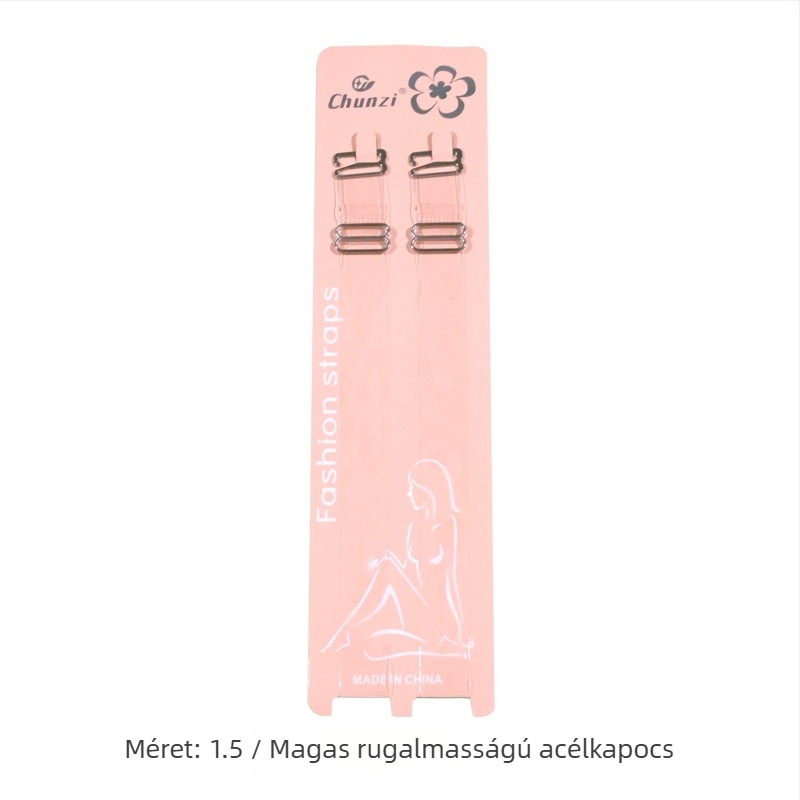 miss&hua Szilikon átlátszó melltartópánt — csúszásmentes, varrat nélküli