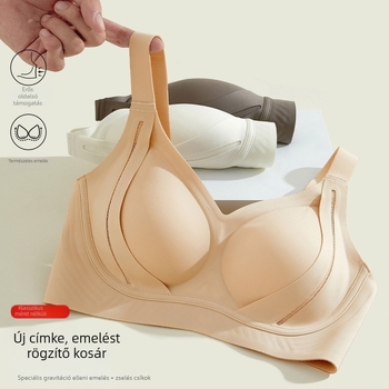 Nylon melltartó emeléshez és formázáshoz, 3/4 kosár, puha merevítő, légáteresztő