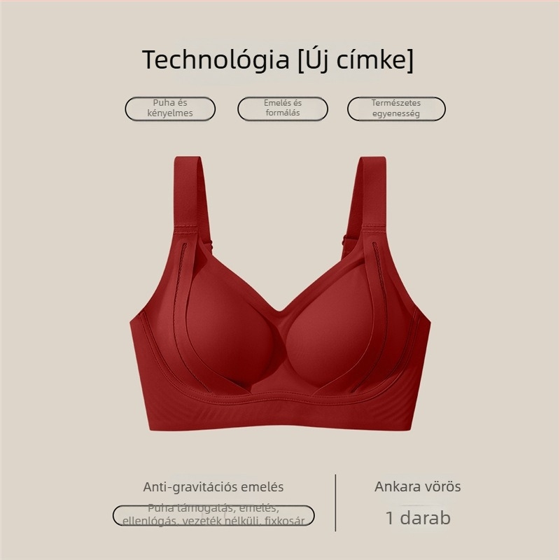 Nylon melltartó emeléshez és formázáshoz, 3/4 kosár, puha merevítő, légáteresztő