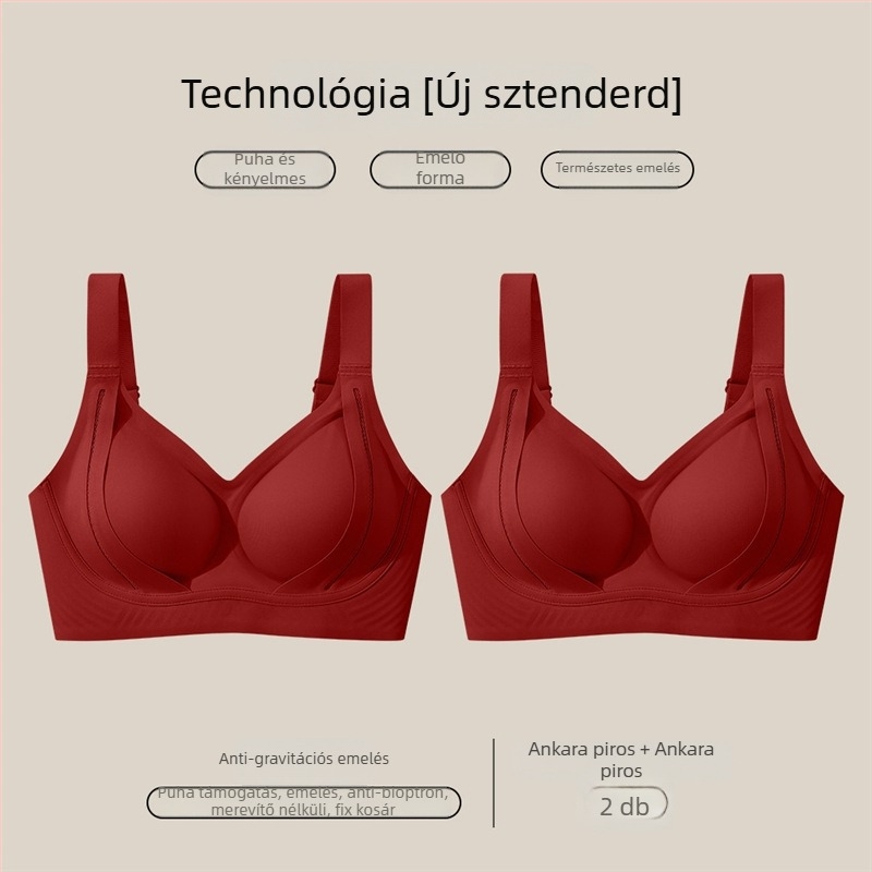 Nylon melltartó emeléshez és formázáshoz, 3/4 kosár, puha merevítő, légáteresztő