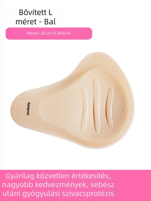 Kangmei Naili Műtét utáni szivacsszerű mellformák – Pamut anyag, Légáteresztő, Nyom nélkül, Növelés