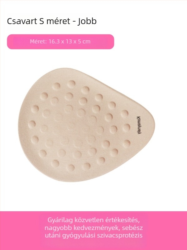 Kangmei Naili Műtét utáni szivacsszerű mellformák – Pamut anyag, Légáteresztő, Nyom nélkül, Növelés