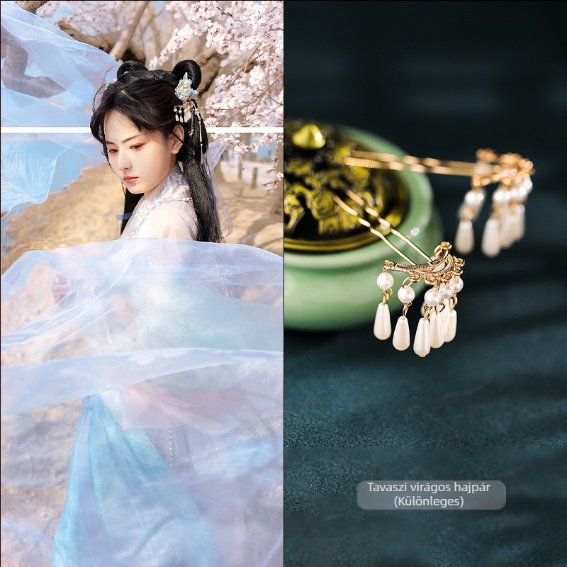 Hajtű, ötvözet, kézzel készített, női fejfedő, 2023 tavasz