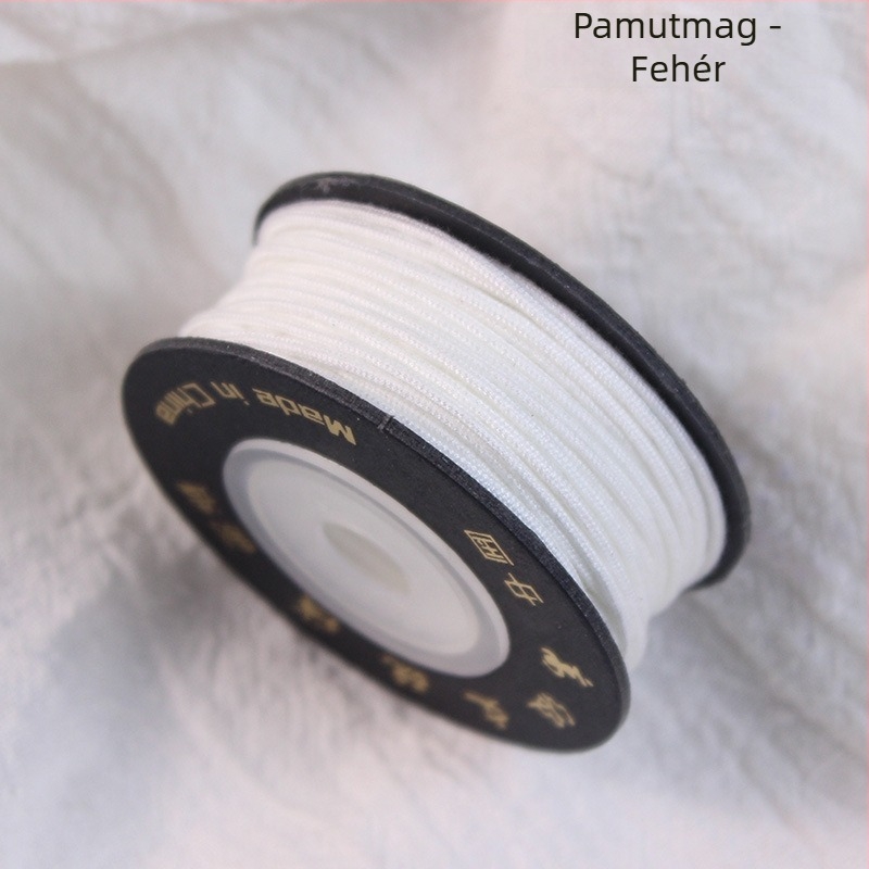 Pamutmagos kézműves fonal, hőre fixálható zsinór gyöngyök készítéséhez: Star Moon Bodhi, Vajra, Phoenix Eye, Passion Seed, Manbo