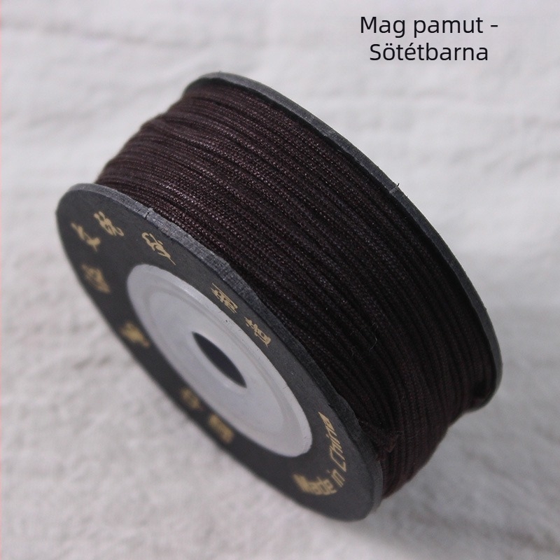 Pamutmagos kézműves fonal, hőre fixálható zsinór gyöngyök készítéséhez: Star Moon Bodhi, Vajra, Phoenix Eye, Passion Seed, Manbo