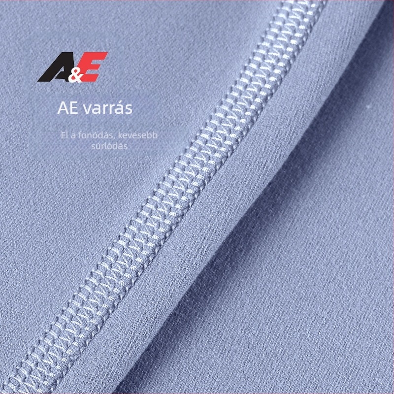 Inflachi női háromnegyedes jóga nadrág, nedvességelvezető, nylon + Hyosung spandex, magas derék, gyorsan száradó, 2024 tavasz