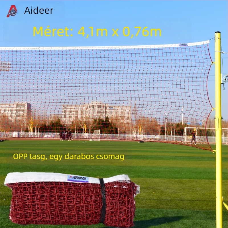 Aidil hordozható badmintonháló amatőr edzésre és szabadtéri játékokra, oszlopokkal és hálóval