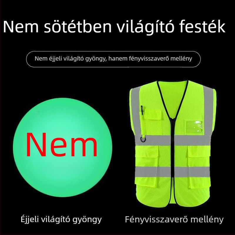 Horgász úszókhoz készült fluoreszkáló, vízálló, fényvisszaverő festék