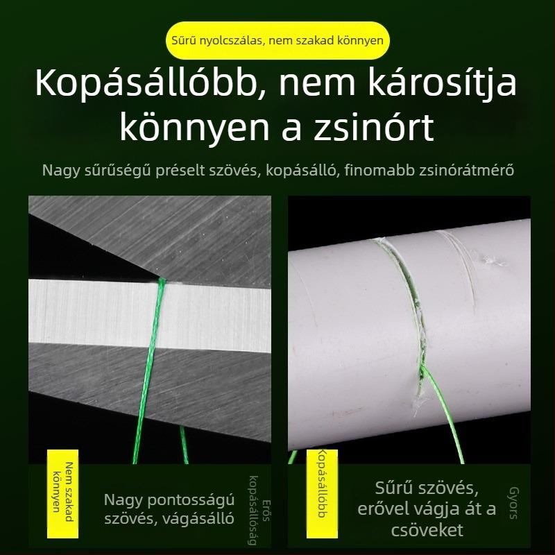 Előre kötött PE-sor kettős horgokkal, arany hüvely, Ise-Ni horogokkal, készlet