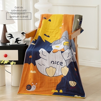 Pamut gázás fürdőlepedő, négy rétegű Jacquard, 100% pamut, 32S fonal, 300–400 g