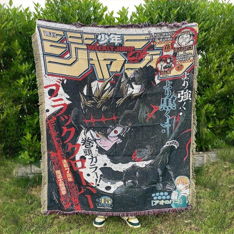 Poliészter jacquard kötött takaró karikatúra mintával, 1000–1499 g, egész éves használatra, Képtestreszabás