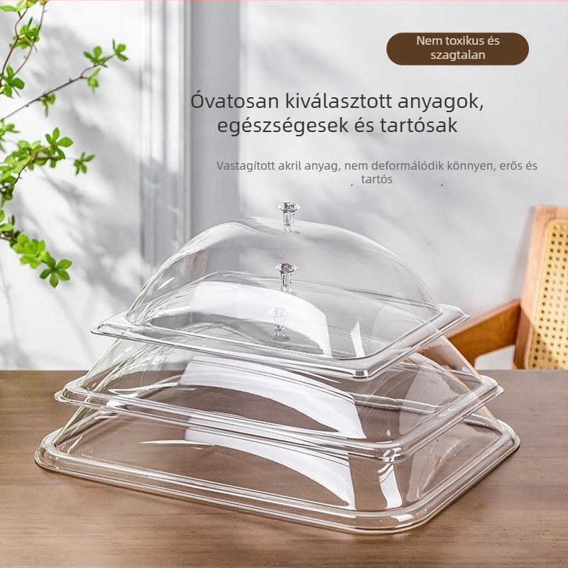 Élelmiszerfedél standokhoz, porvédett, olasz stílusú kialakítás, Oxford anyag, Defasilk/Tiff
