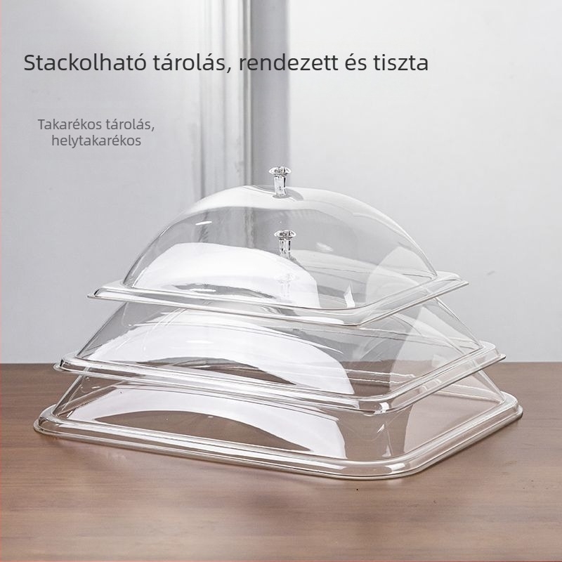 Élelmiszerfedél standokhoz, porvédett, olasz stílusú kialakítás, Oxford anyag, Defasilk/Tiff