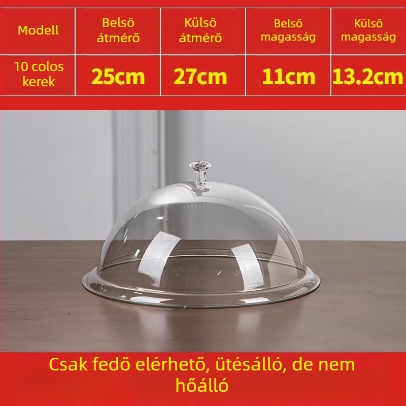 Élelmiszerfedél standokhoz, porvédett, olasz stílusú kialakítás, Oxford anyag, Defasilk/Tiff