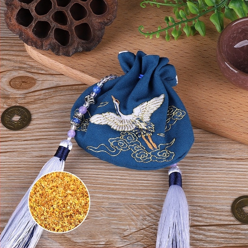 DIY hímző készlet kezdőknek Suzhou hímzéssel, etnikai kínai stílusú minta (Chinese Style sorozat), szövött hímző készlet kültéri használatra
