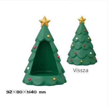 Gyanta karácsonyi figurák dekorációhoz – Mikulás, szán és hóember | Anyag: gyanta; Márka: Qingheng crafts