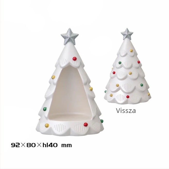 Gyanta karácsonyi figurák dekorációhoz – Mikulás, szán és hóember | Anyag: gyanta; Márka: Qingheng crafts