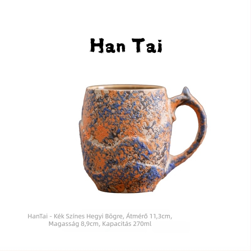 Nordic kerámiás kávéscsésze latte arttal, retro stílus, súly 300 g, logónyomtatás elérhető, testreszabás lehetséges