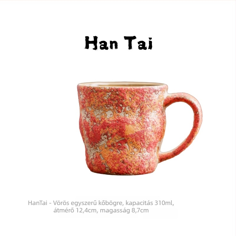 Nordic kerámiás kávéscsésze latte arttal, retro stílus, súly 300 g, logónyomtatás elérhető, testreszabás lehetséges