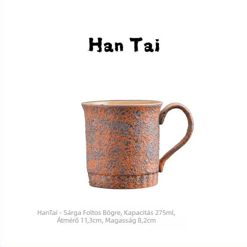 Nordic kerámiás kávéscsésze latte arttal, retro stílus, súly 300 g, logónyomtatás elérhető, testreszabás lehetséges