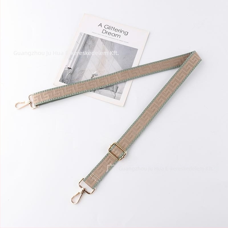 Színes, széles, állítható crossbody táska vállpánt, hosszabbított, cserélhető kiegészítő