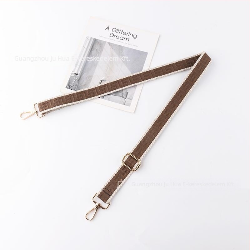 Színes, széles, állítható crossbody táska vállpánt, hosszabbított, cserélhető kiegészítő