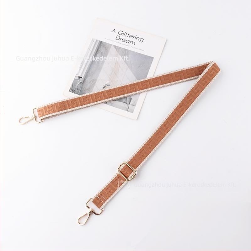 Színes, széles, állítható crossbody táska vállpánt, hosszabbított, cserélhető kiegészítő