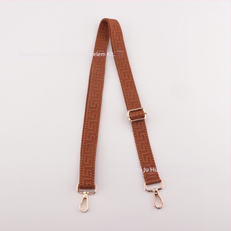 Színes, széles, állítható crossbody táska vállpánt, hosszabbított, cserélhető kiegészítő