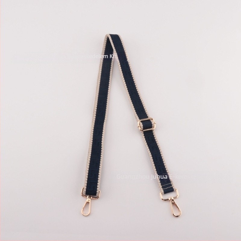 Színes, széles, állítható crossbody táska vállpánt, hosszabbított, cserélhető kiegészítő
